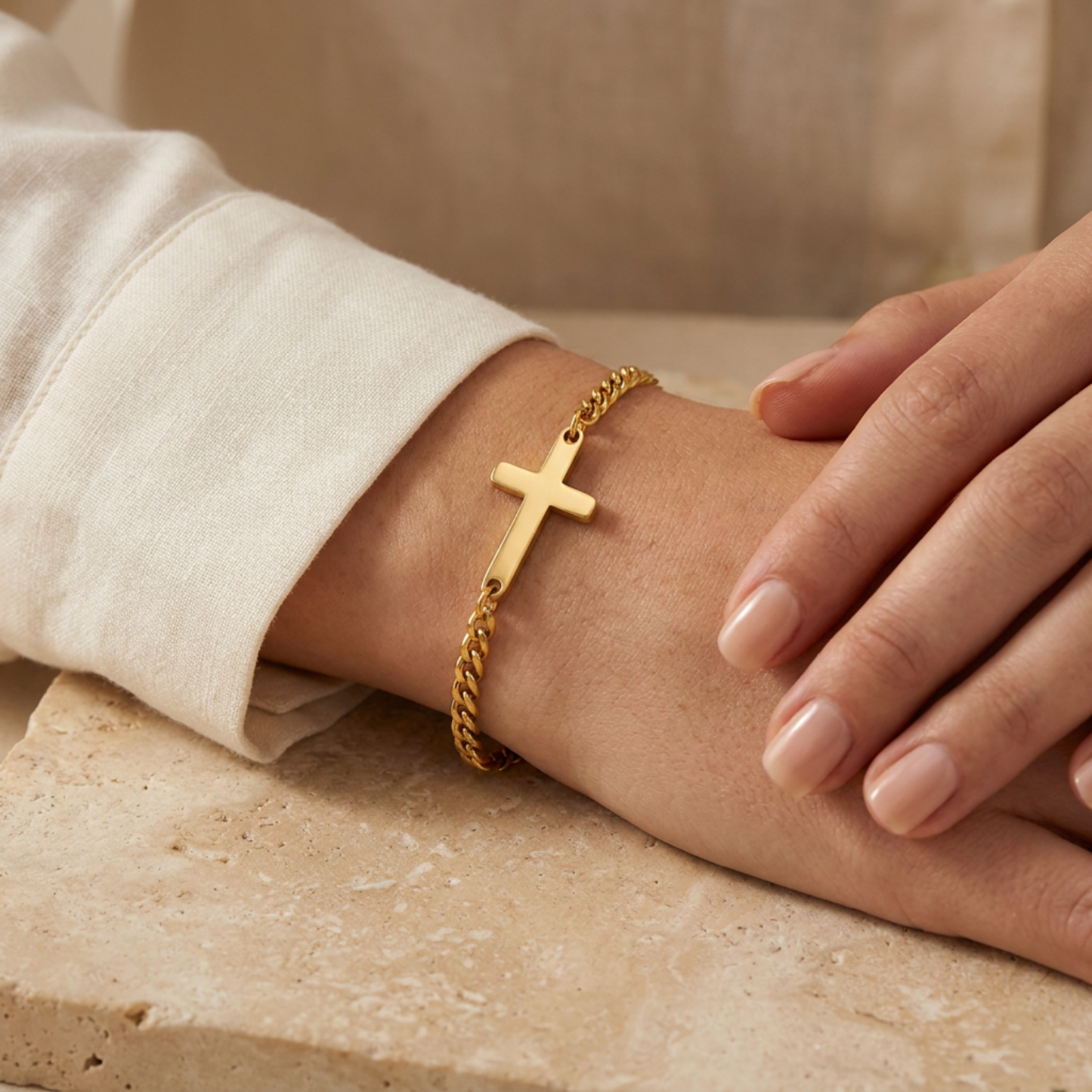 Cross Bracelet